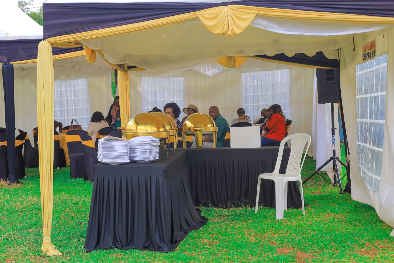 Group of friends celebrating at a graduation event